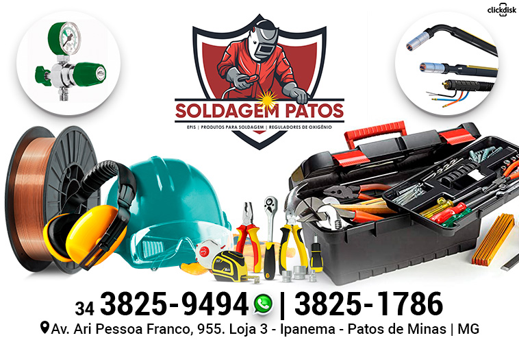 Banner SOLDAGEM PATOS